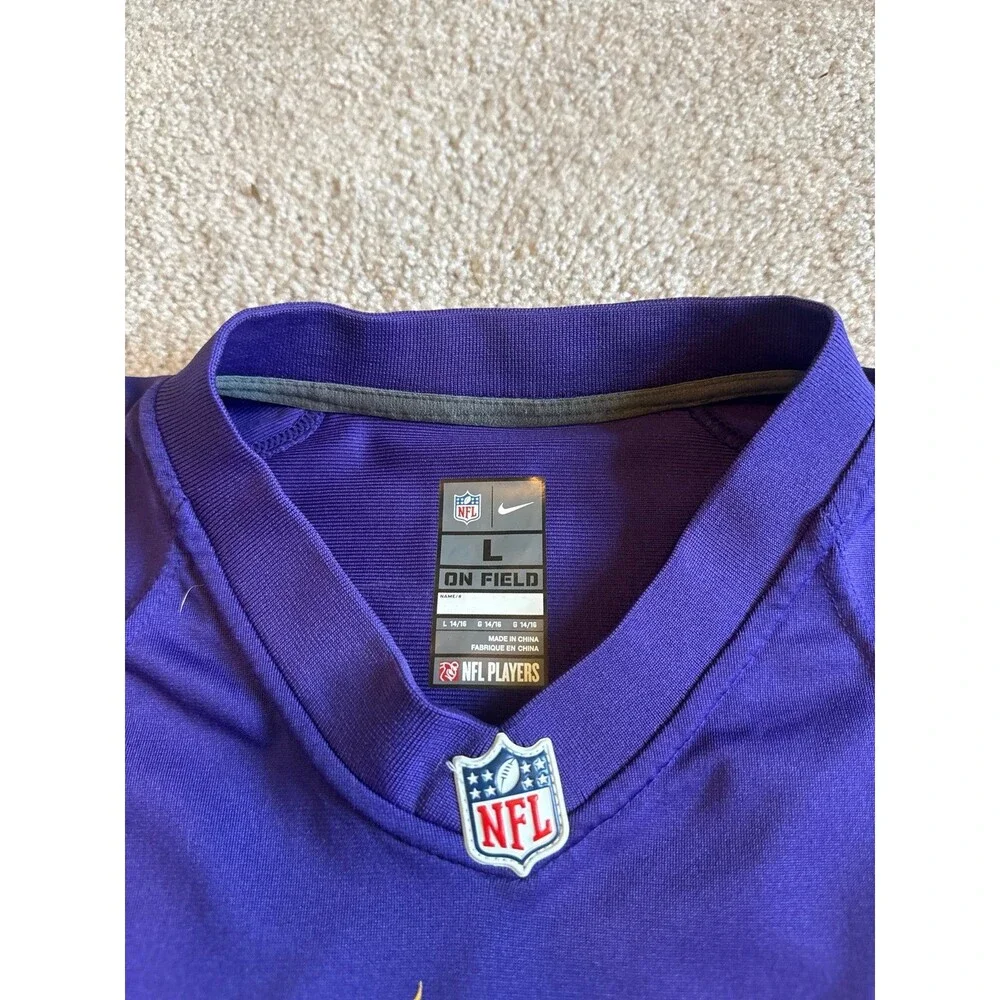Teddy Bridgewater Minnesota Vikings Nike Youth NFL Jersey Size Large